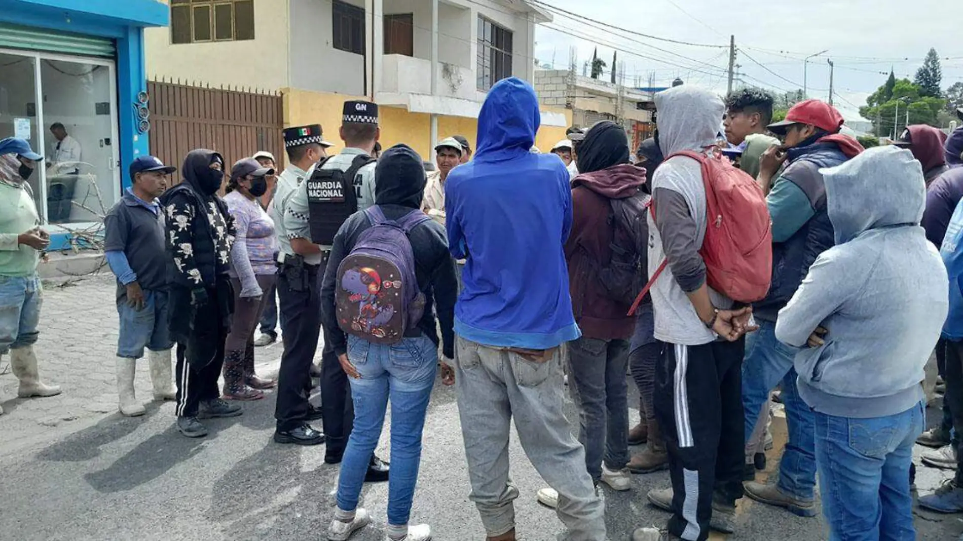 Los trabajadores bloquearon la México-Veracruz